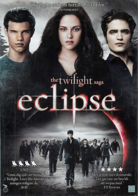 Huvudbild Twiligt saga - Eclipse (2010) beg dvd