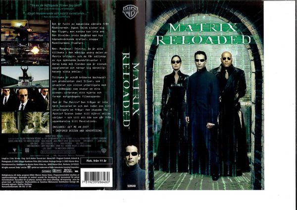 MATRIX RELOADED (VHS) ny
