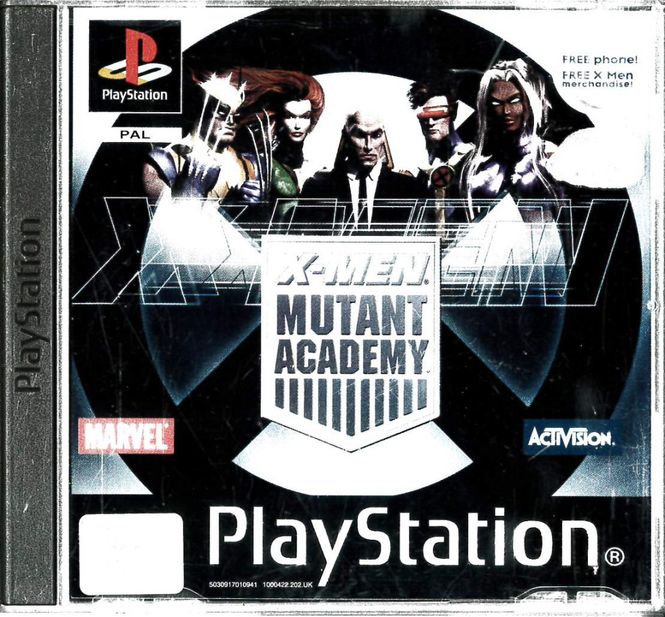 Huvudbild X-Men Mutant Academy  (Psx) beg