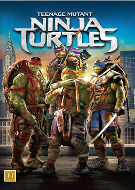 Huvudbild Teenage Mutant Ninja Turtles -2014 (beg dvd)