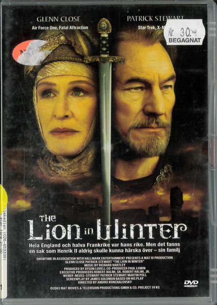Lion in Winter (DVD) fd hyr