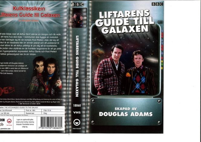 Huvudbild Liftarens guide till galaxen (1981) vhs