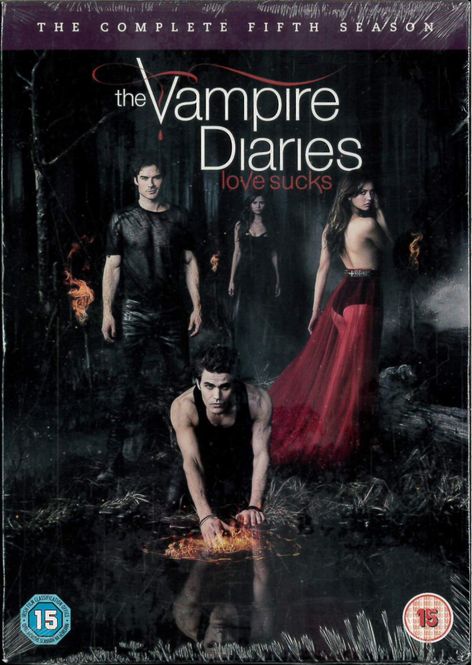 Huvudbild Vampire Diaries - Säsong 5 (dvd) import