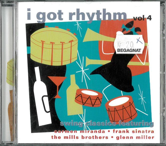 Huvudbild Swing Classics - i got rhythm vol. 4 (CD) beg