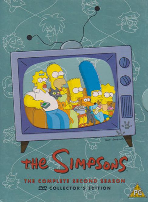 Huvudbild Simpsons - Säsong 2 (beg) dvd