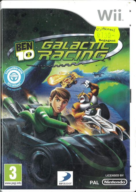 Huvudbild Ben 10: Galactic Racing (Wii) beg