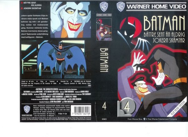 Batman Del 4 (Bättre sent än aldrig..) VHS