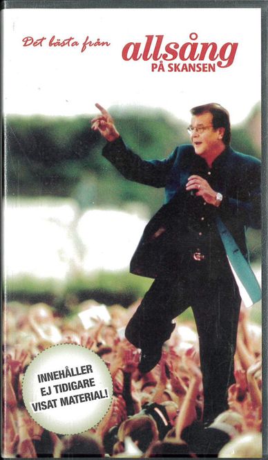 Huvudbild Allsång på skansen - det bästa från (musik vhs)