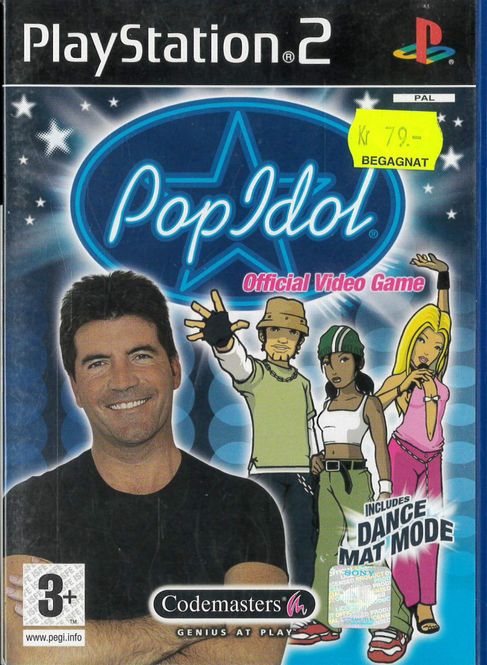 Huvudbild Pop Idol  (ps2) beg