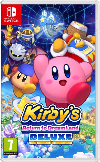 Huvudbild Kirby's Return To Dreamland Deluxe (Switch)