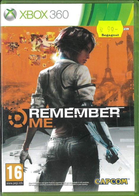Huvudbild Remember Me   (X360) beg
