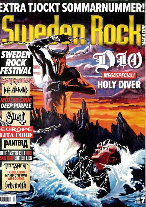 Huvudbild Sweden Rock Magazine 2023: #7