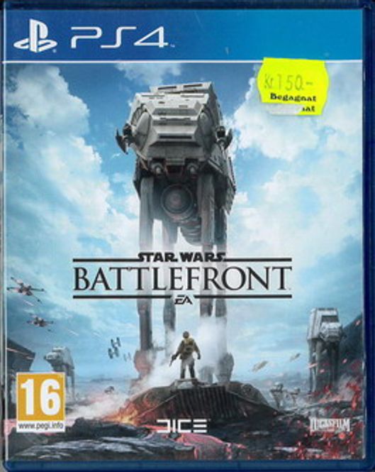 Huvudbild Star Wars: Battlefront (2015) ps 4 beg