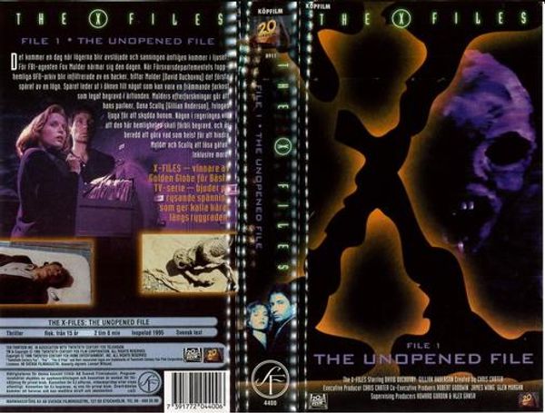 Arkiv X - The Unopened File (vhs)