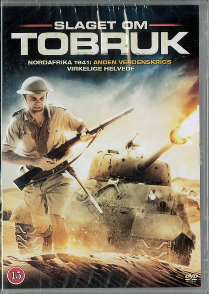Slaget om Tobruk (DVD)dansk