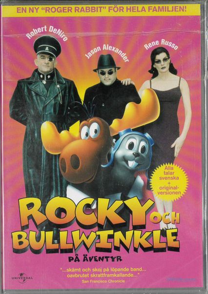 Rocky och Bullwinkle på äventyr  (dvd) 