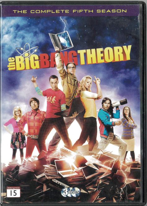 Huvudbild Big Bang Theory - Hela femte säsongen- -BEG DVD