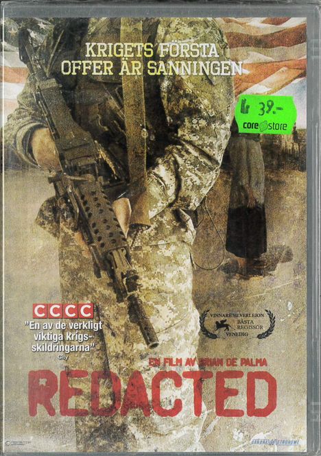 Huvudbild Redacted (DVD) 