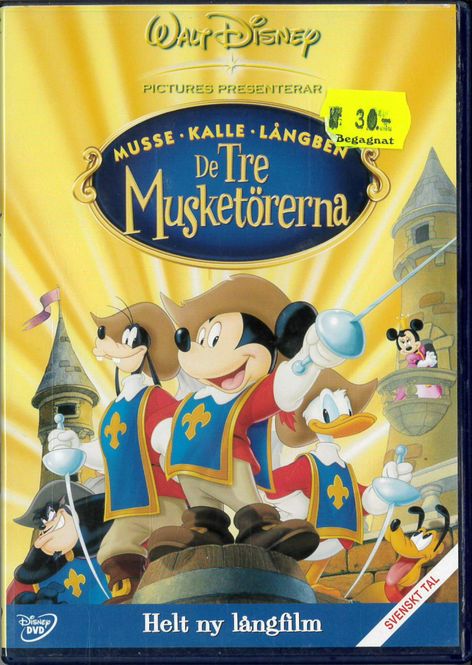 Huvudbild Musse,kalle,Långben - De tre musketörerna (2004)