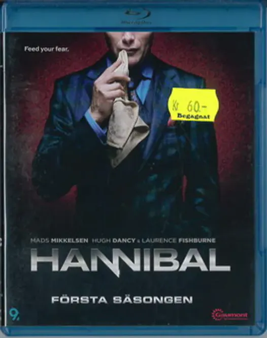Huvudbild Hannibal - Säsong 1(beg) fd hyr(Blu-Ray)