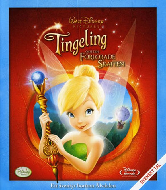 Huvudbild Tingeling och den förlorade skatten (blu-ray)