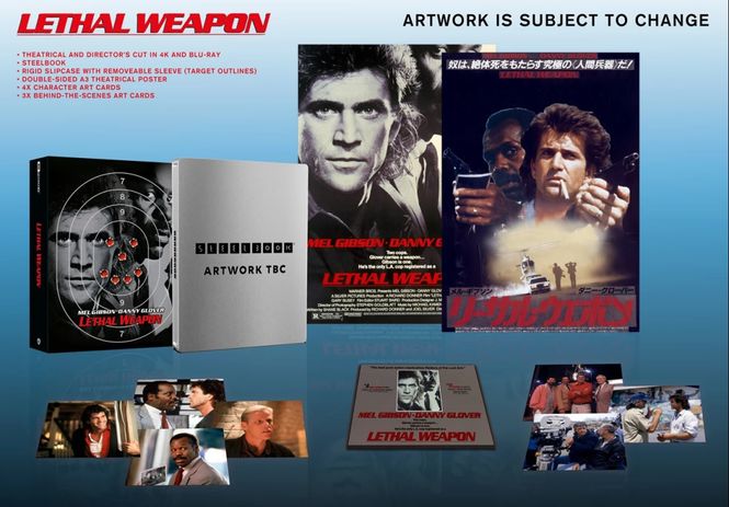 Huvudbild Dödligt Vapen - Collector's Edition (Steelbook) ...