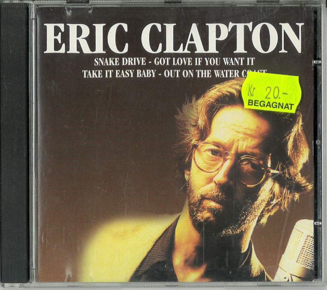 Huvudbild Eric Clapton (CD) beg