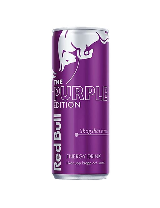 Huvudbild Red bull energidryck skogsbär burk 250 ml