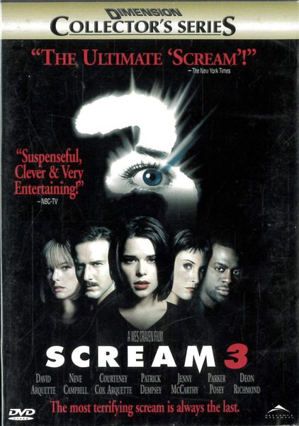 Scream 3 (Dvd) beg import