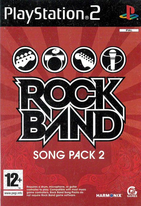 Huvudbild Rock Band: Song Pack 2  (Ps2) beg