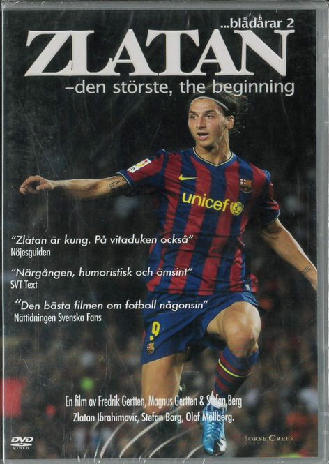 Huvudbild Zlatan - Den störste, the beginning (DVD)