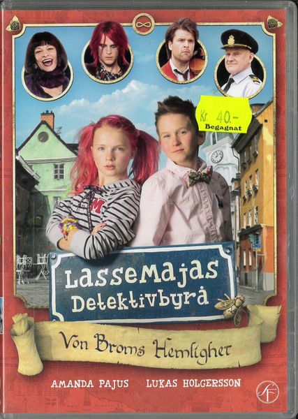 LasseMajas detektivbyrå - Von Broms hemlighet (DVD) beg