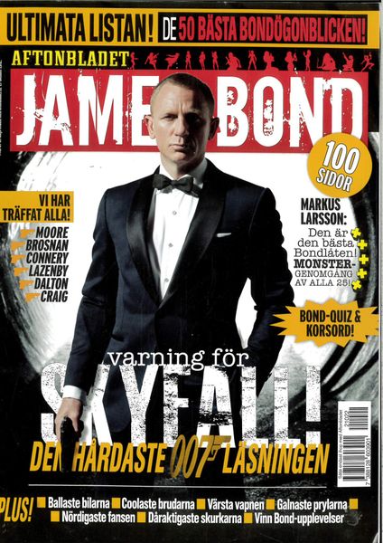 Aftonbladet: James Bond 2012: 1