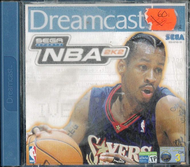 Huvudbild Nba 2k2 (Dreamcast) beg