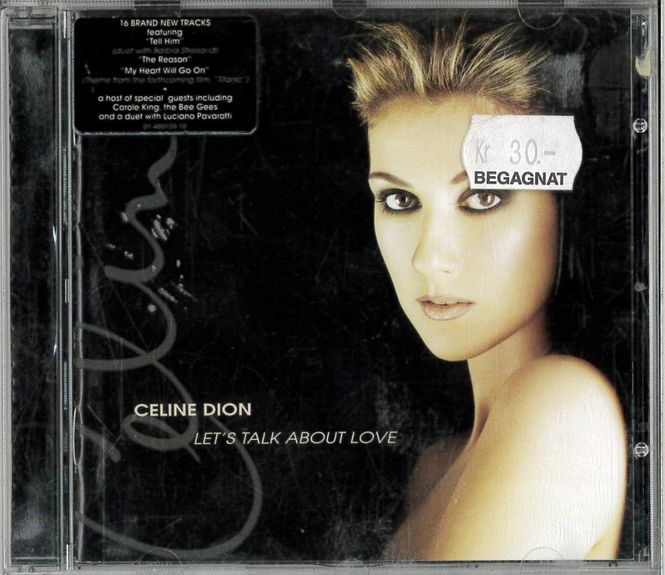 Huvudbild Celine Dion - Let's Talk About Love (CD) beg