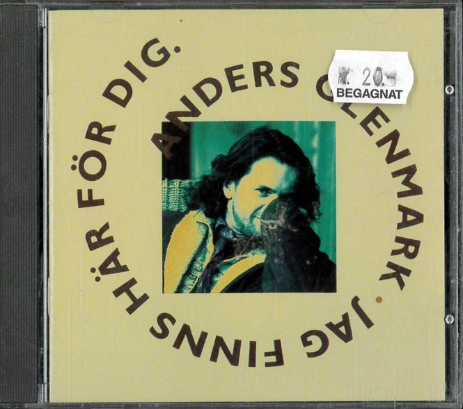 Huvudbild Anders Glenmark - Jag Finns Här (CD) beg