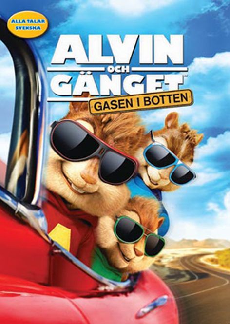 Huvudbild Alvin Och Gänget: Gasen I Botten (DVD) beg